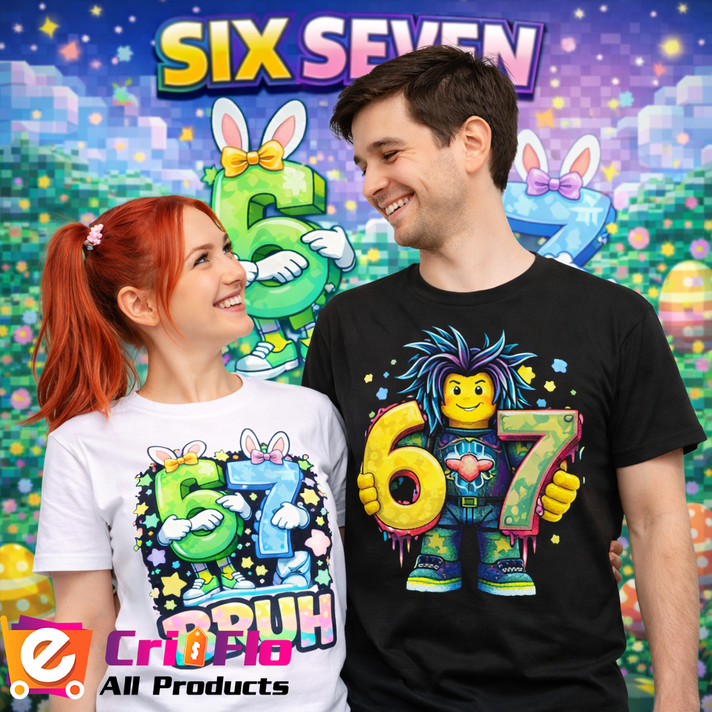 Tricou Paste 67 Roblox Boy Rainbow Drip Aesthetic, din bumbac 100% Copii | Dama | Barbat